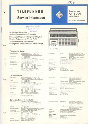 Telefunken manuale servizio - di,