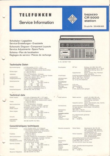 Telefunken stazione bajazzo - -,