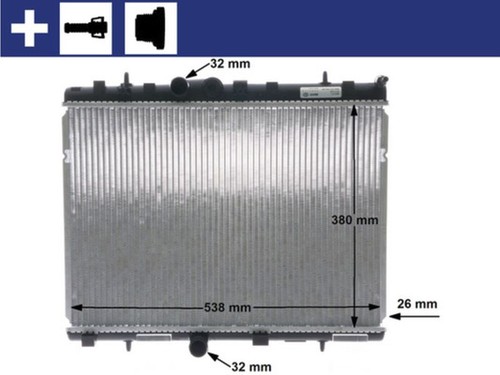Radiatore mahle cr5000s - mahle,