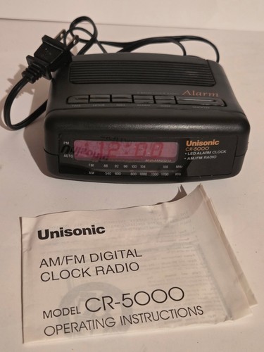 Radio orologio digitale fm - radio,